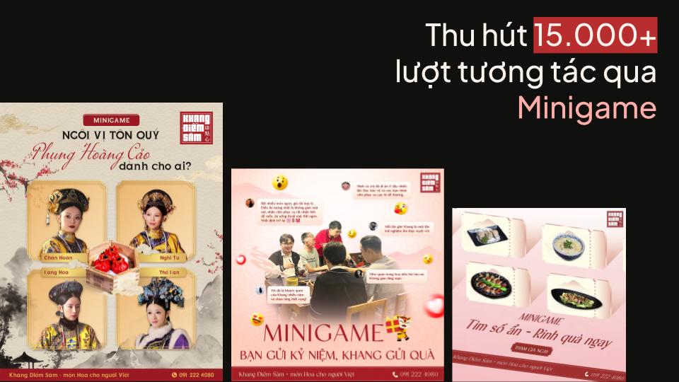 Showcase Khang Diem Sam Ket qua GOHA