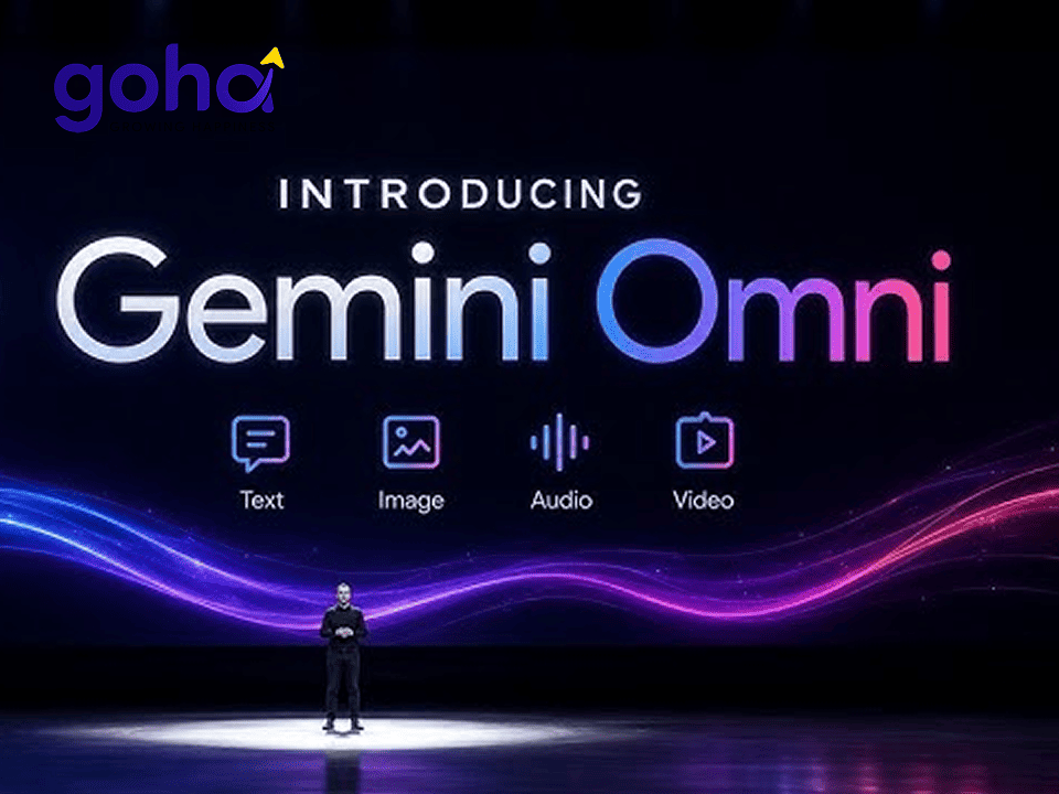 Google giới thiệu mô hình đa phương thức Gemini Omni xử lý văn bản, hình ảnh, âm thanh, video.